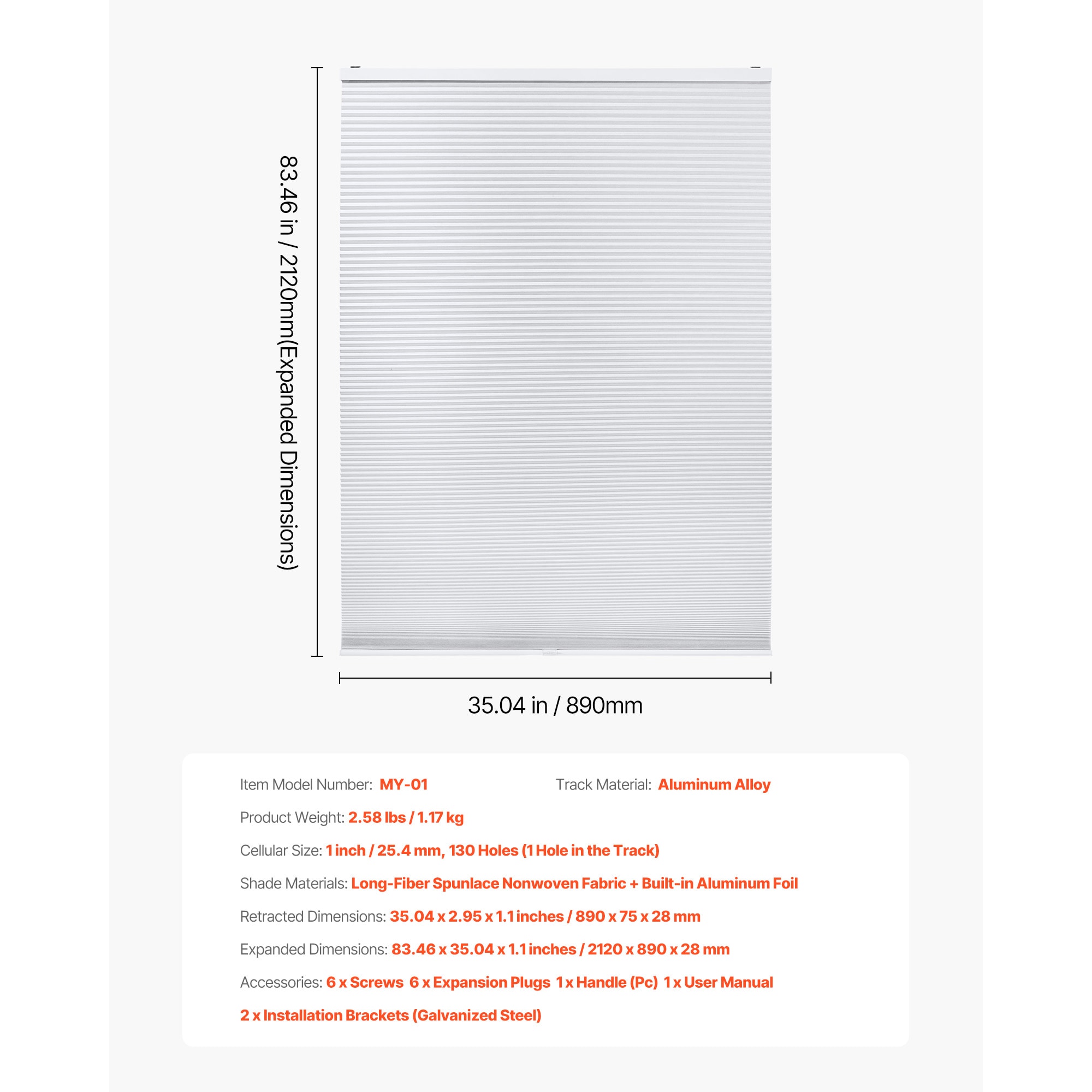 Cellular Shades 1 Inch Light Filtering Cordless Cellular Blinds Blackout Privacy_voghion.com